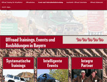 Tablet Screenshot of kraftfahrwerk.de